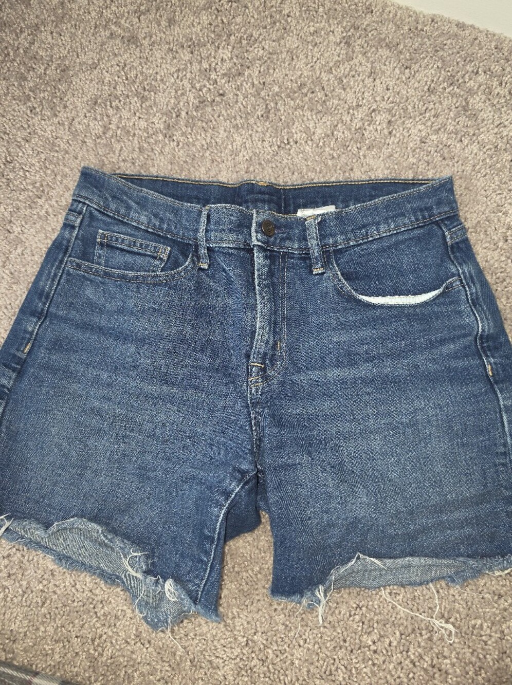 H&M Blue Denim Cutoff Jean Shorts